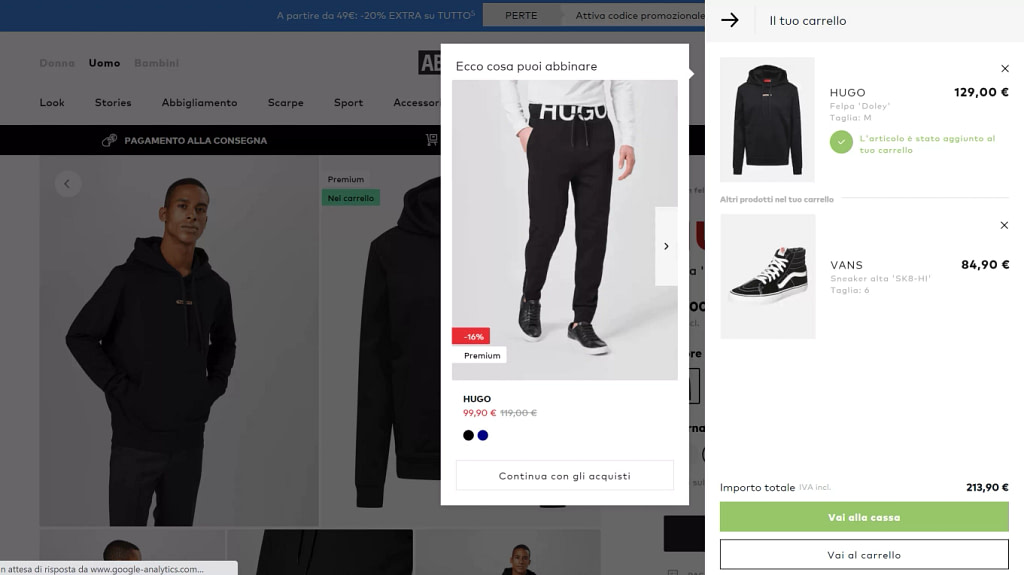 Errore 7 da non commettere quando si crea un sito web ecommerce: non fare upsell