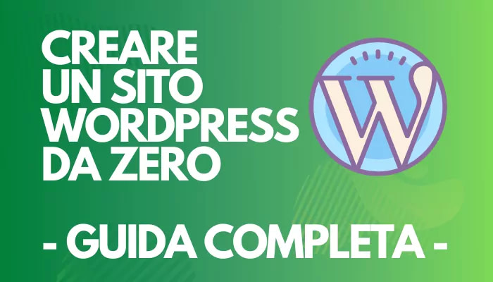 creare un sito Wordpress da zero