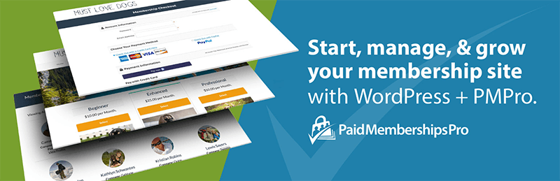 Paid Membership Pro, plugin per creare membership su WordPress