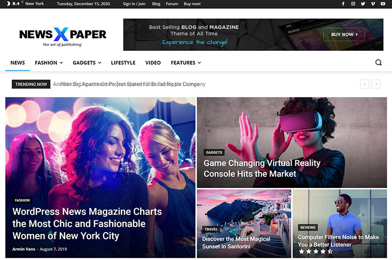 temi premium newspaper